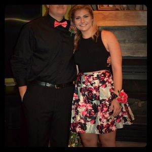 Two Piece Short Homecoming Dress